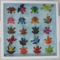 20 Frogs
12" X 12" X 1.5"